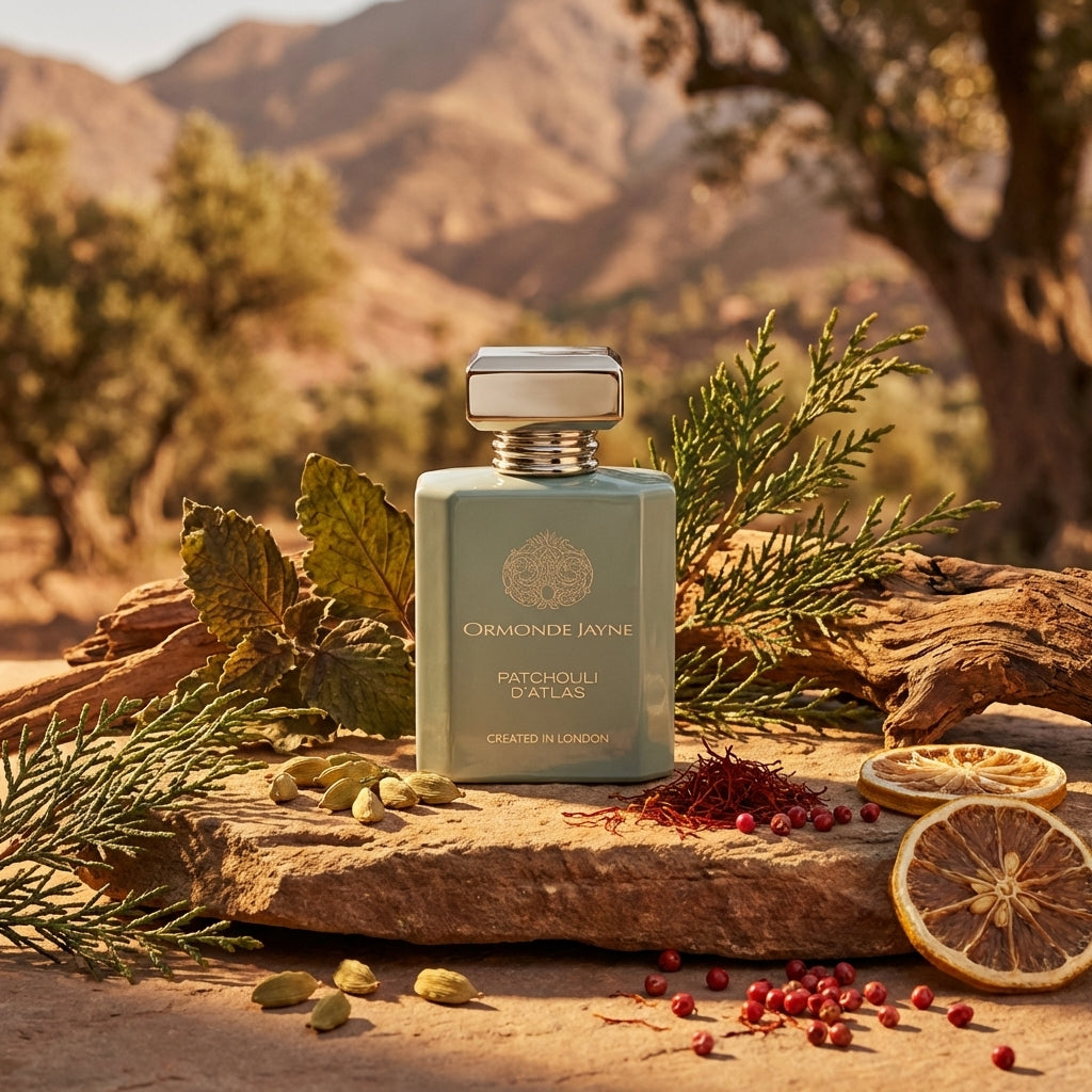 Atmospheric scene of Patchouli d'Atlas by Ormonde Jayne