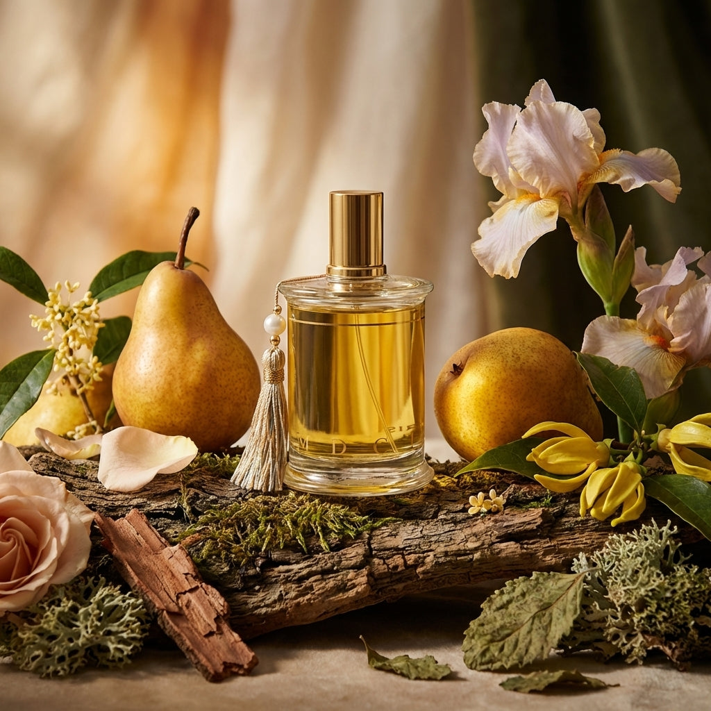 Atmospheric scene of La Belle Hélène by Parfums MDCI