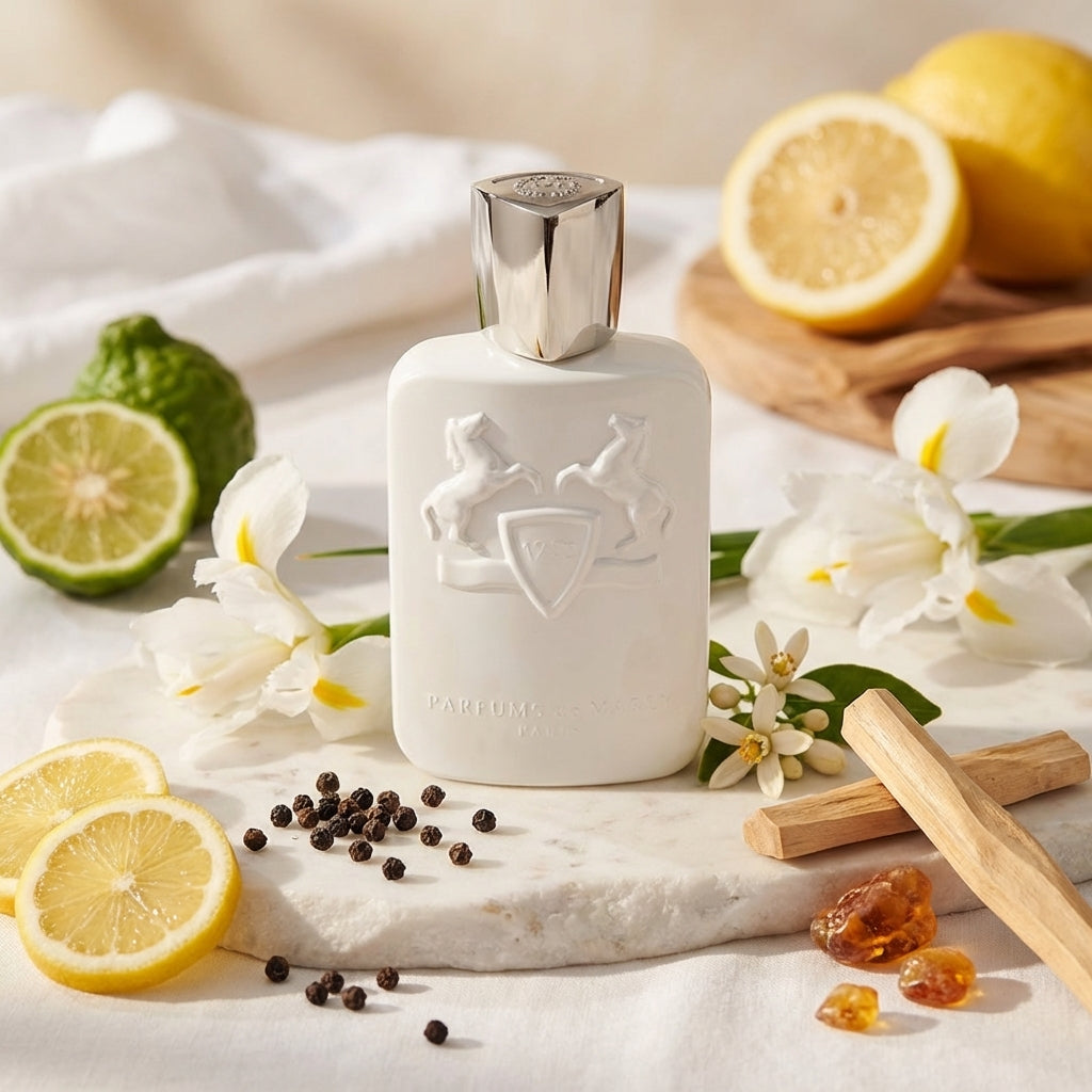 Atmospheric scene of Galloway by Parfums de Marly