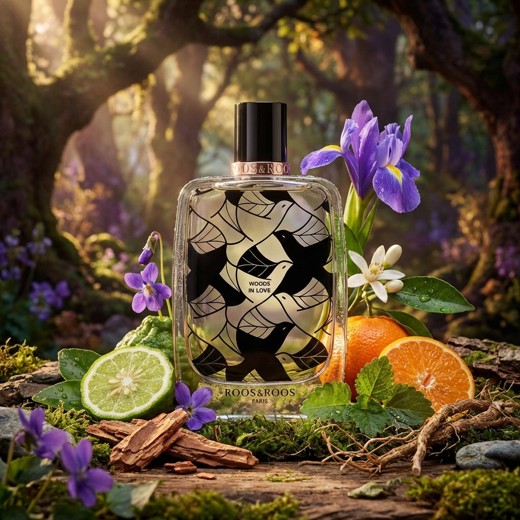 Atmospheric scene of Woods in Love by Roos & Roos