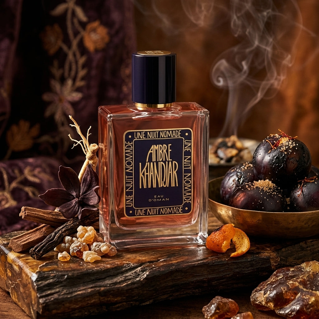 Atmospheric scene of Ambre Khandjar by Une Nuit Nomade