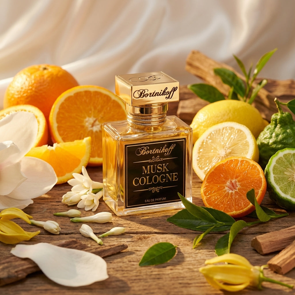 Atmospheric scene of Musk Cologne by Bortnikoff