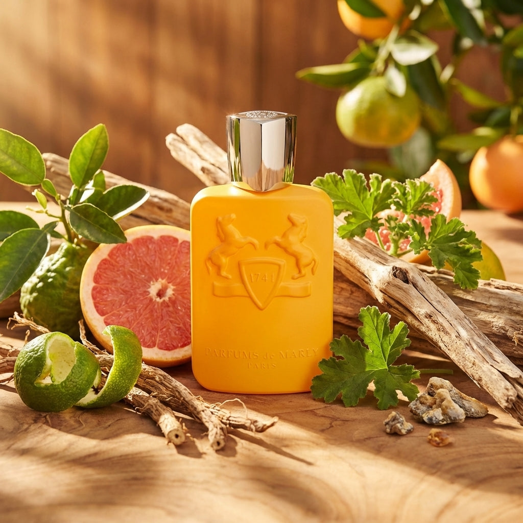 Atmospheric scene of Perseus by Parfums de Marly