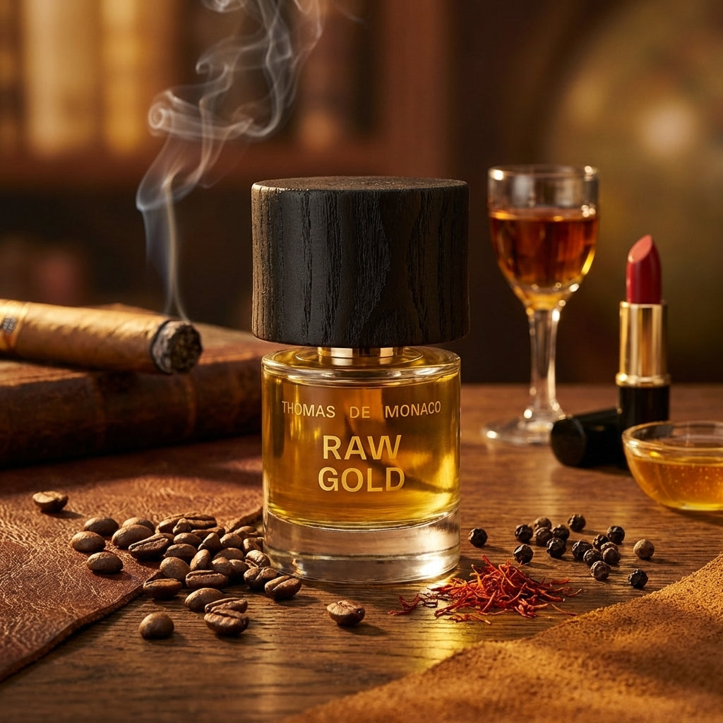 Atmospheric scene of Raw Gold by Thomas De Monaco