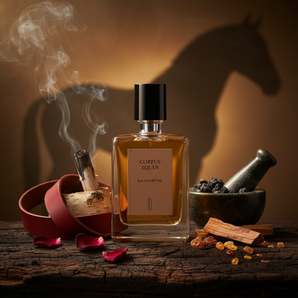 Atmospheric scene of Corpus Equus by Naomi Goodsir